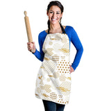 Beautiful Gold Japanese Pattern Adjustable Apron