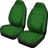 Casino Cards Suits Pattern Print Design 04 Universal Fit Car Seat Covers
