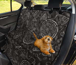 Pizza Pattern  Dog Car Seat Covers