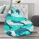 Dolphin Sea Pattern Bean Bag Cover