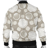 Scallop Shell Pattern Men'S Bomber Jacket