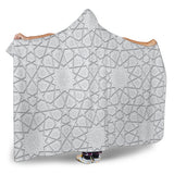 Arabic Star Pattern Hooded Blanket