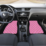 Pancake Pattern Print Design 04 Front Car Mats