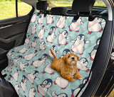 Cute Penguin Pattern Dog Car Seat Covers