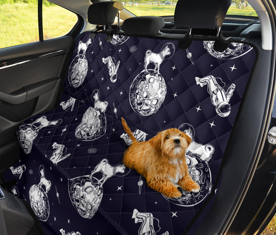 Chihuahua Space Helmet Astronaut Pattern Dog Car Seat Covers