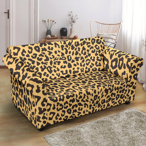 Leopard Skin Print Loveseat Couch Slipcover