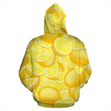 Lemon Pattern Men Women Pullover Hoodie