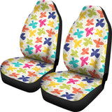 Pigeon Pattern Print Design 01 Universal Fit Car Seat Covers