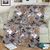 Halloween Design Pattern Premium Blanket