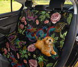 Dragons Flower Pattern Dog Car Seat Covers
