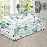 Crocodile Diver Pattern Sofa Slipcover