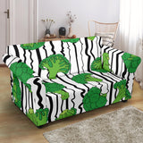 Cool Broccoli Pattern Loveseat Couch Slipcover