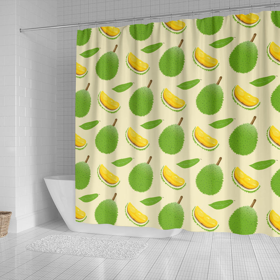 Durian Pattern Shower Curtain Fulfilled In US