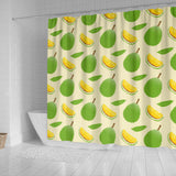 Durian Pattern Shower Curtain Fulfilled In US