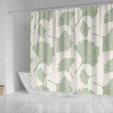 Ginkgo Leaves Pattern Shower Curtain Fulfilled In US