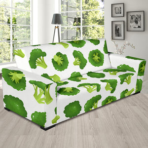Cute Broccoli Pattern Sofa Slipcover