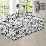 Greyhound Pattern Print Design 01 Sofa Slipcover