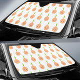 Cute Onions Smiling Faces Car Sun Shade