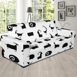Goat Ram Pattern Sofa Slipcover