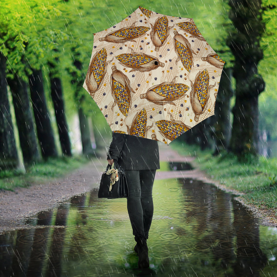 Corn Pattern Print Design 03 Umbrella