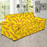 Sausage Pattern Print Design 01  Sofa Slipcover