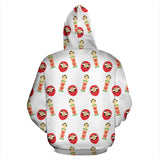 Daruma Japanese Wooden Doll Men Women Pullover Hoodie