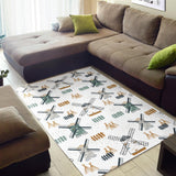 Windmill Pattern Area Rug