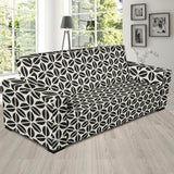 Coffee Bean Abstract Modern Pattern Sofa Slipcover