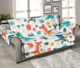 Cute Crocodile Pattern Sofa Cover Protector