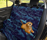 Shark Pattern Dog Car Seat Covers