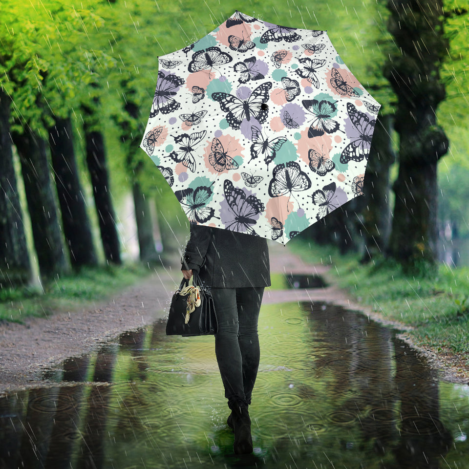Butterfly Pattern Umbrella