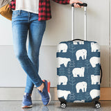 Polar Bear Mother Her Child Pattern Cabin Suitcases Luggages