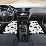 Goat Ram Pattern Front And Back Car Mats