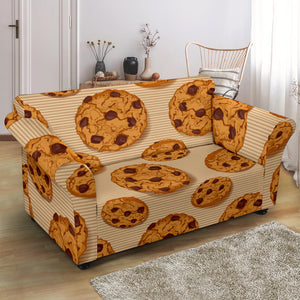 Cookie Pattern Loveseat Couch Slipcover
