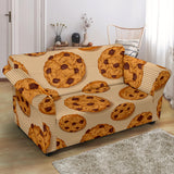 Cookie Pattern Loveseat Couch Slipcover