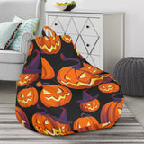 Halloween Pumpkin Pattern Bean Bag Cover