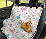 Colorful Unicorn Pattern Dog Car Seat Covers
