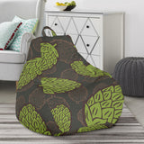 Hop Pattern Black Background Bean Bag Cover