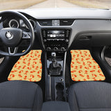 Goldfish Pattern Print Design 02 Front Car Mats