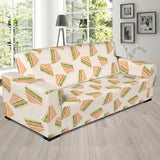 Sandwich Pattern Print Design 01  Sofa Slipcover