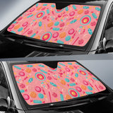 Colorful Candy Pattern Car Sun Shade