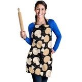 Champignon Mushroom Pattern Adjustable Apron