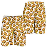 Hamburger Pattern Print Design 03 Men Shorts