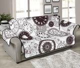 Classic vintage clock pattern Sofa Cover Protector