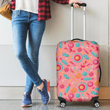 Colorful Candy Pattern Cabin Suitcases Luggages