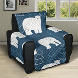 polar bear mother her child pattern Recliner Cover Protector