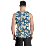 Shell Polynesian Tribal design pattern Men Tank Top
