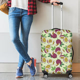 Passion Fruit Pattern Cabin Suitcases Luggages