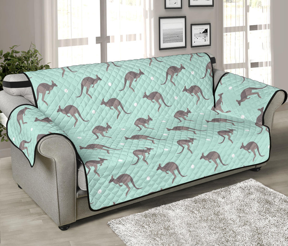 Kangaroo pattern background Sofa Cover Protector