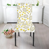 Tennis Pattern Print Design 02 Dining Chair Slipcover